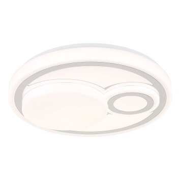 Lámparas Globo Lighting Ruiz Plafones LED Blanca, 1 luz