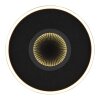 Lámparas Globo Lighting Emory Plafones LED Negro, 1 luz