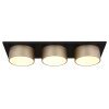 Lámparas Globo Lighting Raymond Plafones LED Antracita, Negro, 1 luz