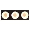 Lámparas Globo Lighting Raymond Plafones LED Antracita, Negro, 1 luz