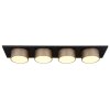 Lámparas Globo Lighting Raymond Plafones LED Antracita, Negro, 1 luz