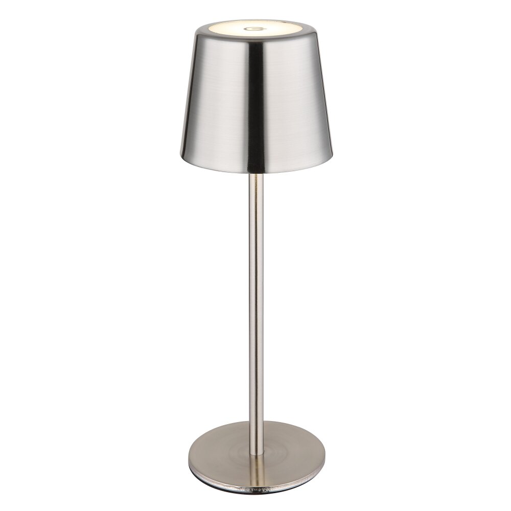 Lámparas Globo Lighting Vancouver Lámparas de mesa LED Níquel-mate, 1 luz main product photo