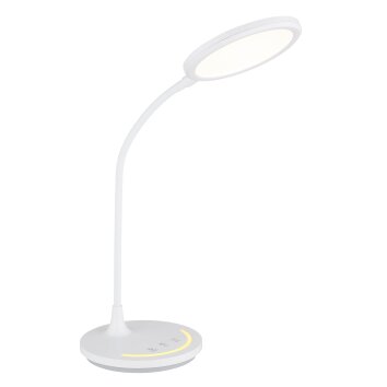 Lámparas Globo Lighting Kenny Lámparas de mesa LED Blanca, 1 luz