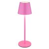 Lámparas Globo Lighting Vannie Lámparas de mesa LED Rosa, 1 luz