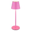 Lámparas Globo Lighting Vannie Lámparas de mesa LED Rosa, 1 luz