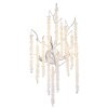 Lámparas Globo Lighting Laverne Apliques Cromo, 3 luces