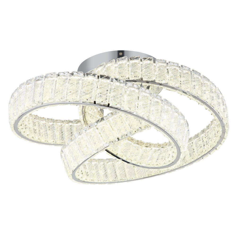 Lámparas Globo Lighting Mucky Plafones LED Cromo, 1 luz, Mando a distancia main product photo