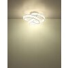 Lámparas Globo Lighting Mucky Plafones LED Cromo, 1 luz, Mando a distancia
