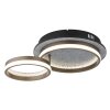 Lámparas Globo Lighting Della Plafones LED Negro, 1 luz