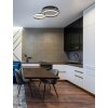 Lámparas Globo Lighting Della Plafones LED Negro, 1 luz