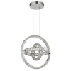 Lámparas Globo Lighting Neil Lámparas suspendidas LED Cromo, 1 luz, Mando a distancia