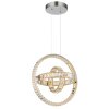 Lámparas Globo Lighting Neil Lámparas suspendidas LED Cromo, 1 luz, Mando a distancia