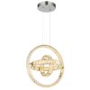 Lámparas Globo Lighting Neil Lámparas suspendidas LED Cromo, 1 luz, Mando a distancia