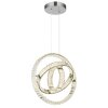 Lámparas Globo Lighting Neil Lámparas suspendidas LED Cromo, 1 luz, Mando a distancia