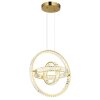 Lámparas Globo Lighting Neil Lámparas suspendidas LED dorado, 1 luz, Mando a distancia