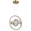 Lámparas Globo Lighting Neil Lámparas suspendidas LED dorado, 1 luz, Mando a distancia
