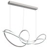 Lámparas Globo Lighting Iduna Lámparas suspendidas LED Cromo, 1 luz, Mando a distancia
