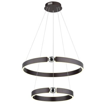 Lámparas Globo Lighting Hendricks Lámparas suspendidas LED Bronce, 1 luz