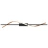Lámparas Globo Lighting Watkins Plafones LED Negro, 1 luz