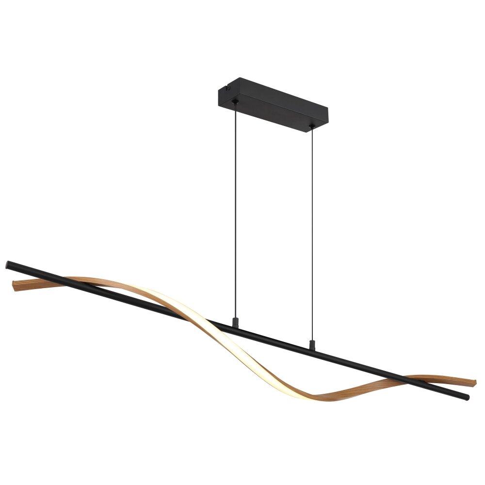 Lámparas Globo Lighting Watkins Lámparas suspendidas LED Negro, 1 luz main product photo