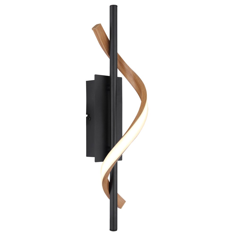 Lámparas Globo Lighting Watkins Apliques LED Negro, 1 luz main product photo