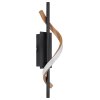 Lámparas Globo Lighting Watkins Apliques LED Negro, 1 luz