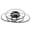 Lámparas Globo Lighting Kombos Plafones LED Negro, 1 luz
