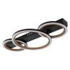 Lámparas Globo Lighting Dakari Plafones LED Negro, 1 luz