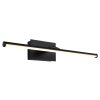 Lámparas Globo Lighting Jaime Apliques LED Negro, 1 luz, Mando a distancia
