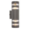 Lámparas Globo Lighting Hayes Apliques Antracita, 2 luces