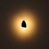 Lámparas Globo Lighting Dorsey Apliques LED Negro, 1 luz