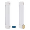 Lámparas Globo Lighting Yuki Iluminación para muebles LED Blanca, 1 luz