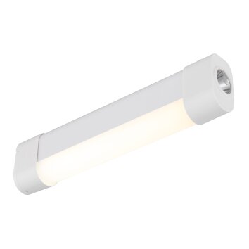 Lámparas Globo Lighting Yuki Iluminación para muebles LED Blanca, 1 luz