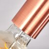 Tulla Lámpara de Techo Cobre, Negro, 3 luces