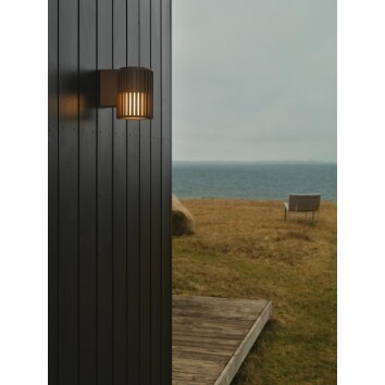 Nordlux MATR Aplique para exterior Marrón, 1 luz