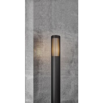 Nordlux MATR Poste de Jardín Negro, 1 luz
