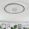Simonstorp Plafones, Panel LED Plata, Blanca, 1 luz