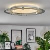Ipres Plafones, Panel LED Plata, Blanca, 1 luz