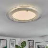 Ipres Plafones, Panel LED Plata, Blanca, 1 luz
