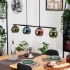 Koyoto Lámparas suspendidas, Luminarias esféricas, Lámparas colgantes Azul, Verde, Color cobre, 4 luces