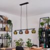 Koyoto Lámparas suspendidas, Luminarias esféricas, Lámparas colgantes Azul, Verde, Color cobre, 4 luces