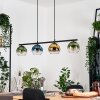 Koyoto Lámparas suspendidas, Luminarias esféricas, Lámparas colgantes Azul, dorado, Verde, Transparente, 4 luces