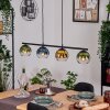 Koyoto Lámparas suspendidas, Luminarias esféricas, Lámparas colgantes Azul, dorado, Verde, Transparente, 4 luces