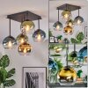 Koyoto Plafones, Luminarias esféricas Azul, dorado, Verde, Transparente, 5 luces