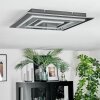 Lidor Plafones LED Negro, 1 luz