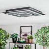 Lidor Plafones LED Negro, 1 luz
