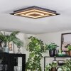 Lidor Plafones LED Negro, 1 luz