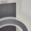 Lidor Apliques LED Negro, 1 luz