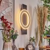 Lidor Apliques LED Negro, 1 luz