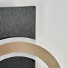 Lidor Apliques LED Negro, 1 luz